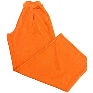 MFD Mifundo burnt orange wide leg legging. Size Medium. Butter soft material NWT